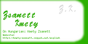 zsanett kmety business card